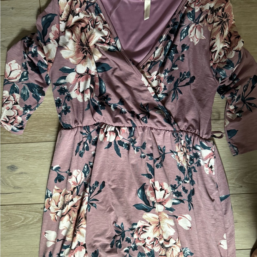 Floral Maternity Dress